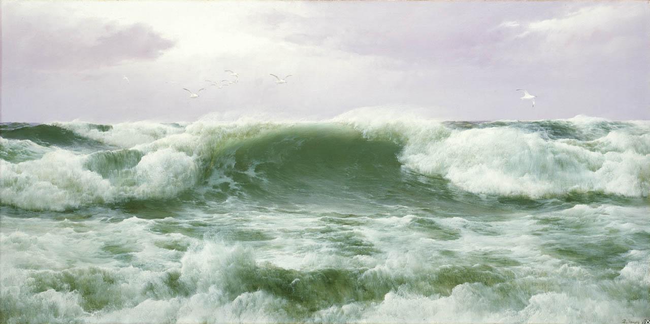 风吹浪花