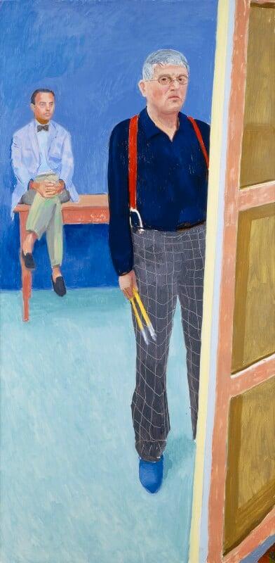 '찰리와 함께한 자화상' (David Hockney; Charles Dare Scheips)