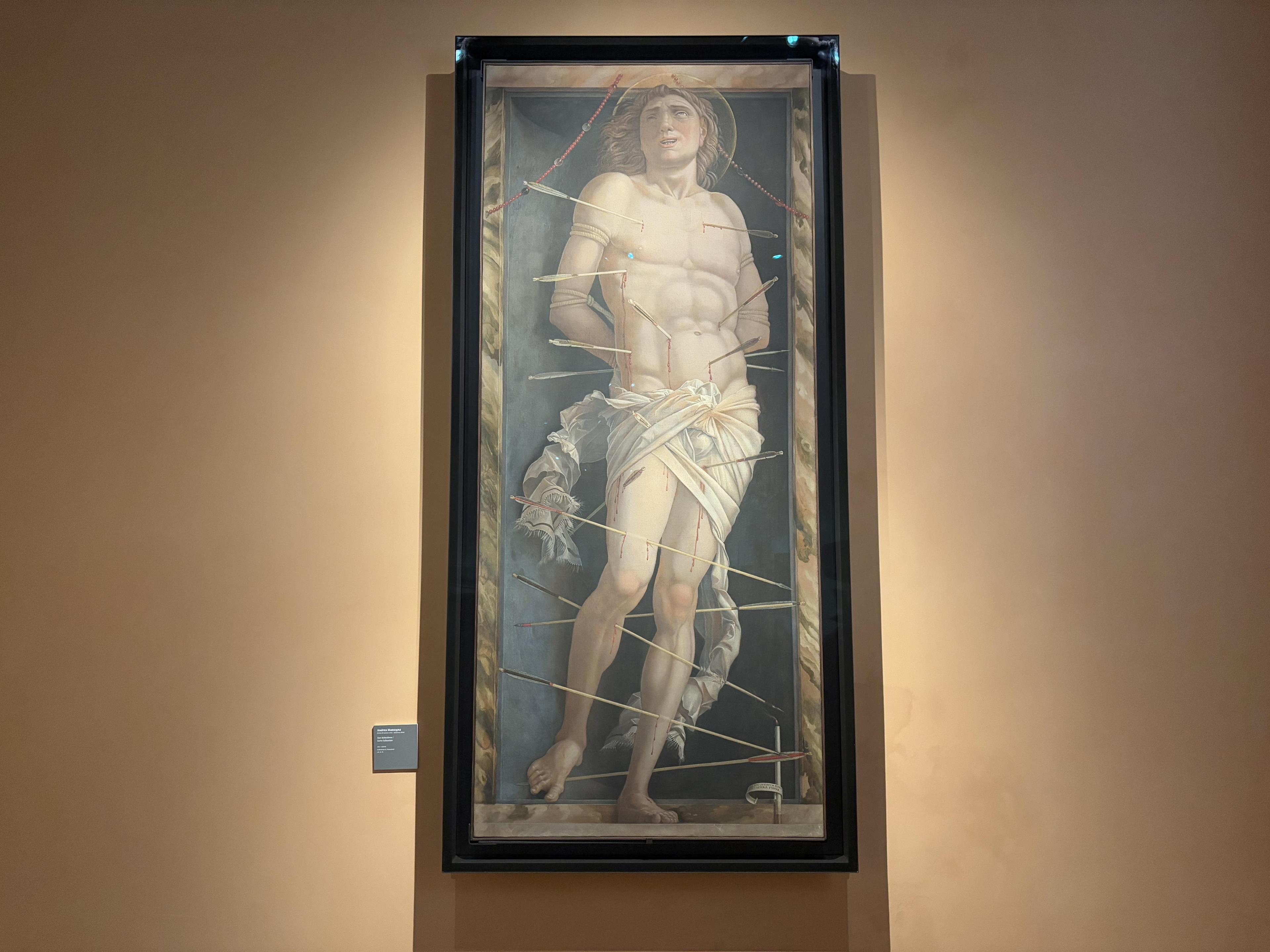 La capilla de Mantegna y el martirio de San Sebastián