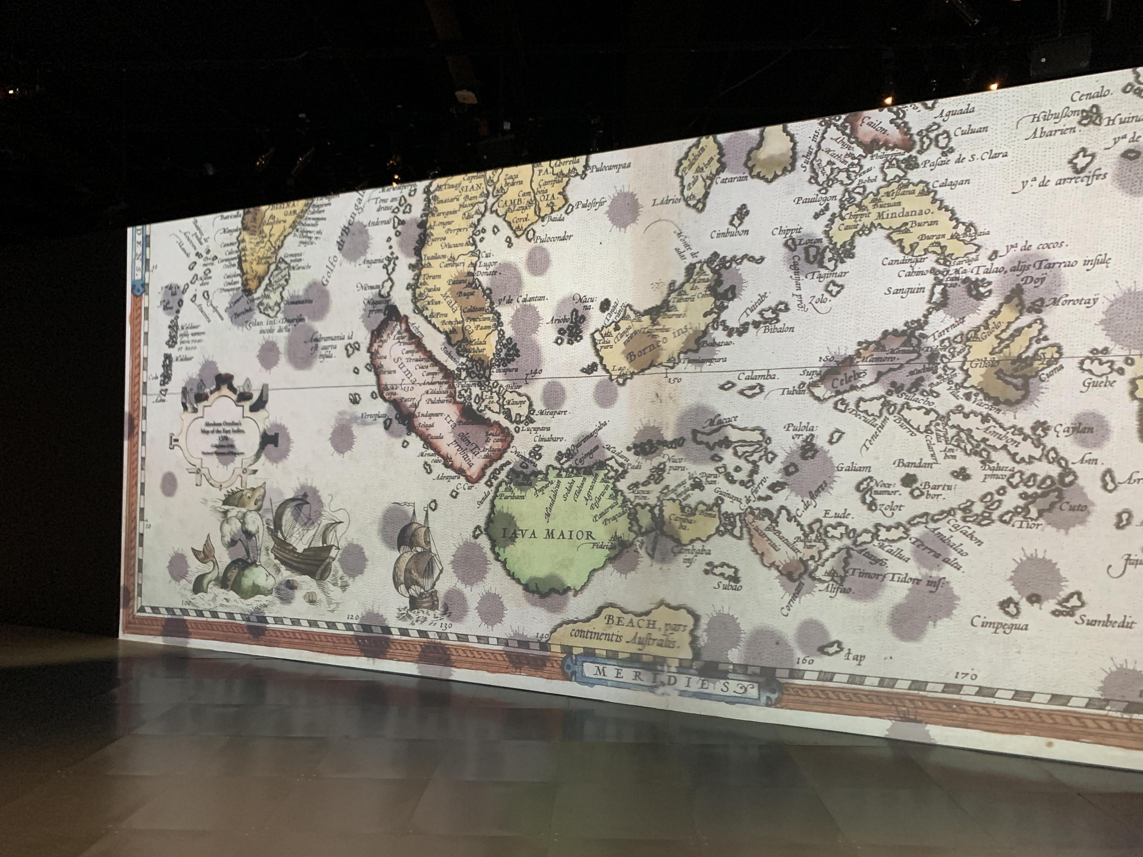 Peta Asia Tenggara oleh Abraham Ortelius